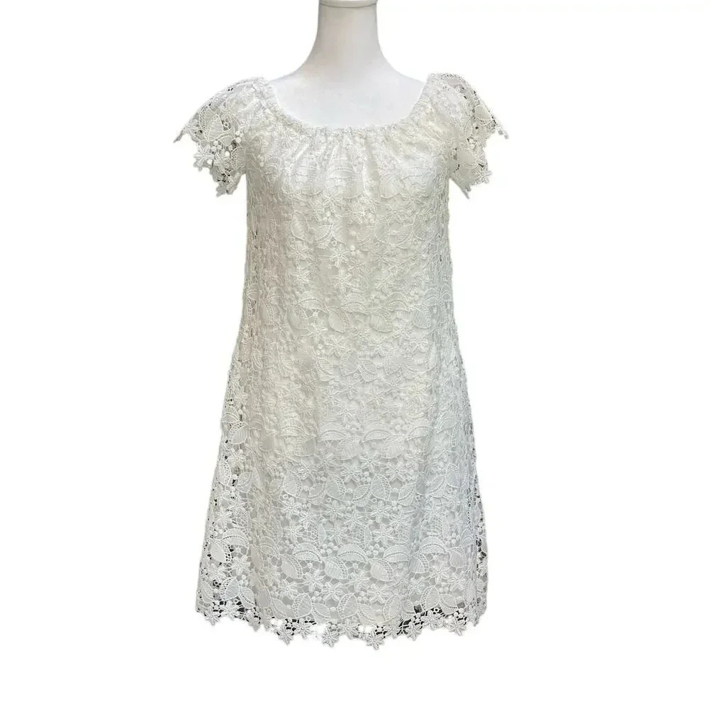 Ralph Lauren white lace dress NWT